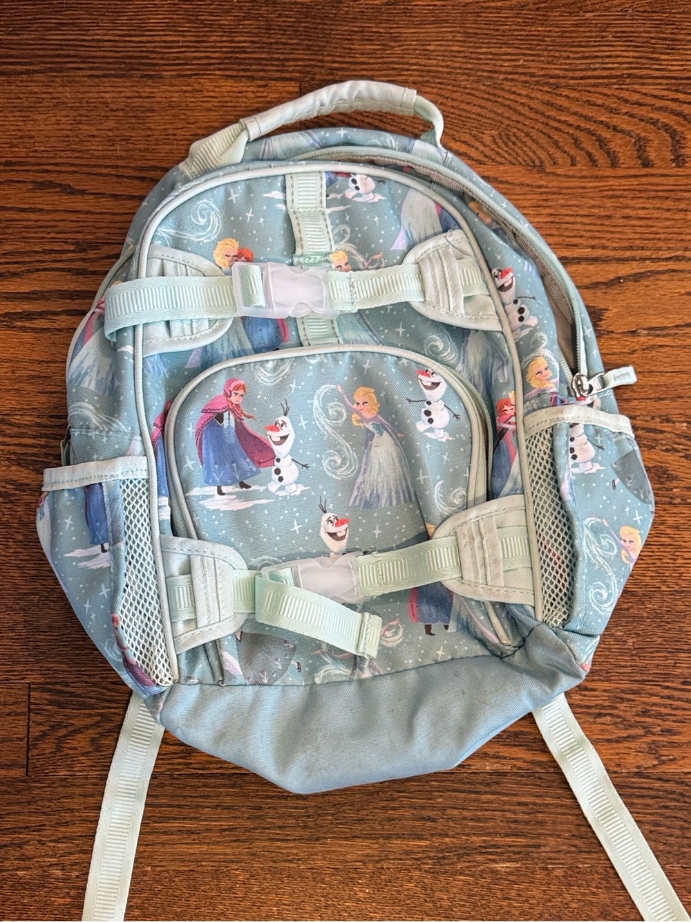Pottery Barn Kids -Light Blue Frozen Backpack - Small